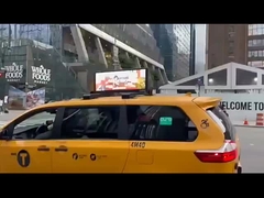 車の上部LEDディスプレイ