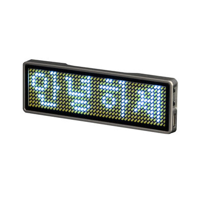 93*30*6mm クリエイティブ LED ディスプレイ 名札 スクロール ワイヤレス LED 名札