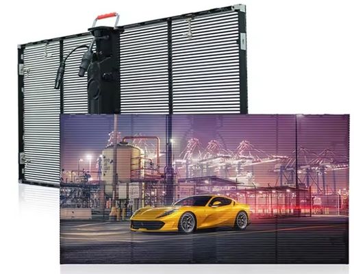 4K透明LEDディスプレイ 低消費電力透明LEDディスプレイ