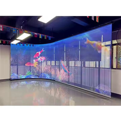 P3.9-7.8 室内透明LEDディスプレイ画面 高明度のフルカラー
